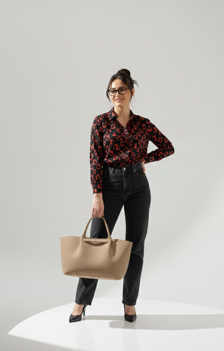 Polene Beige Belle The Tote Bag