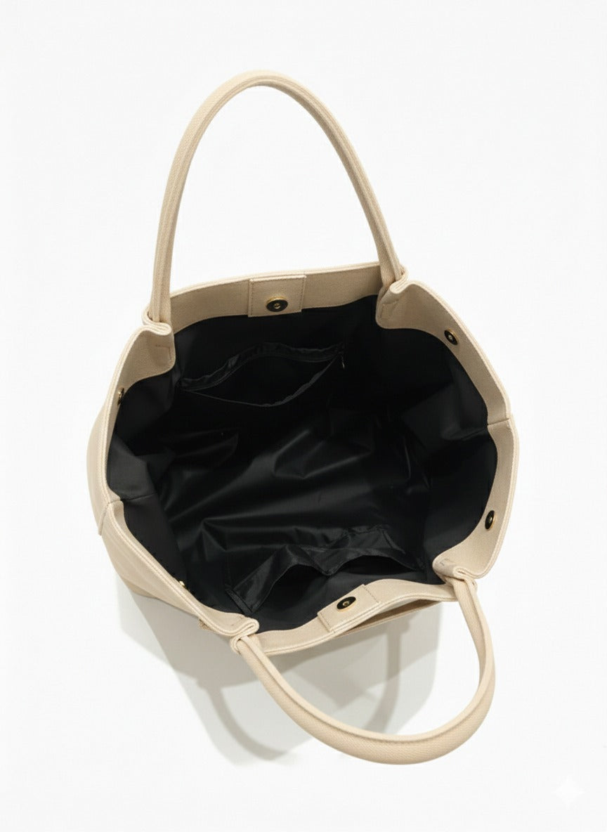 Polene Beige Belle The Tote Bag
