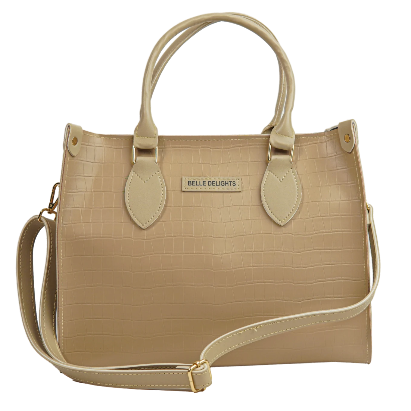 Beige Belle Carry Shoulder Bag