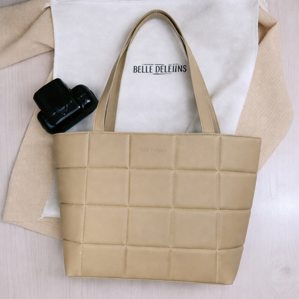 Grey Belle Luxe Tote Bag