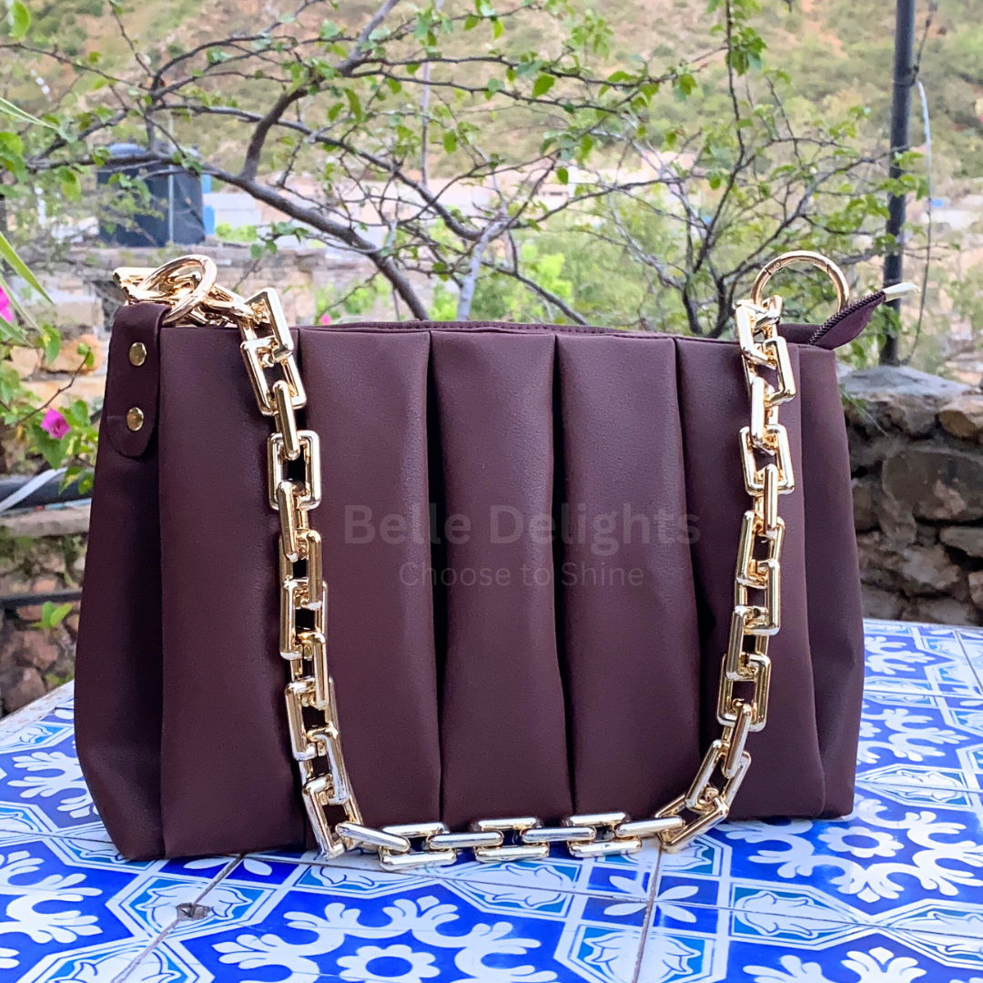 Brown Blaire Shoulder Bag