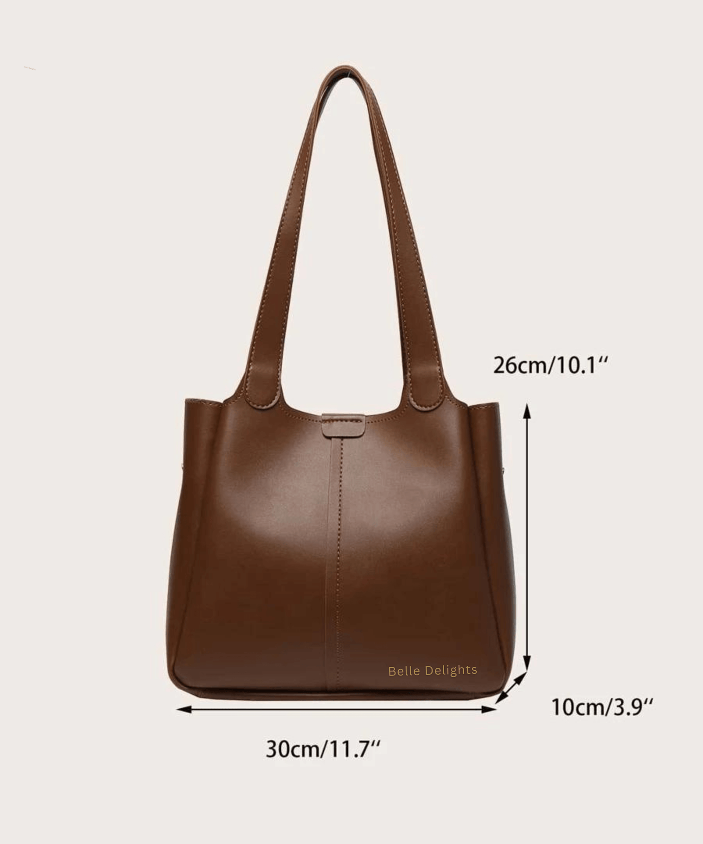 Brown Belle Shoulder Bag