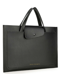 Black Belle Laptop Sleeve