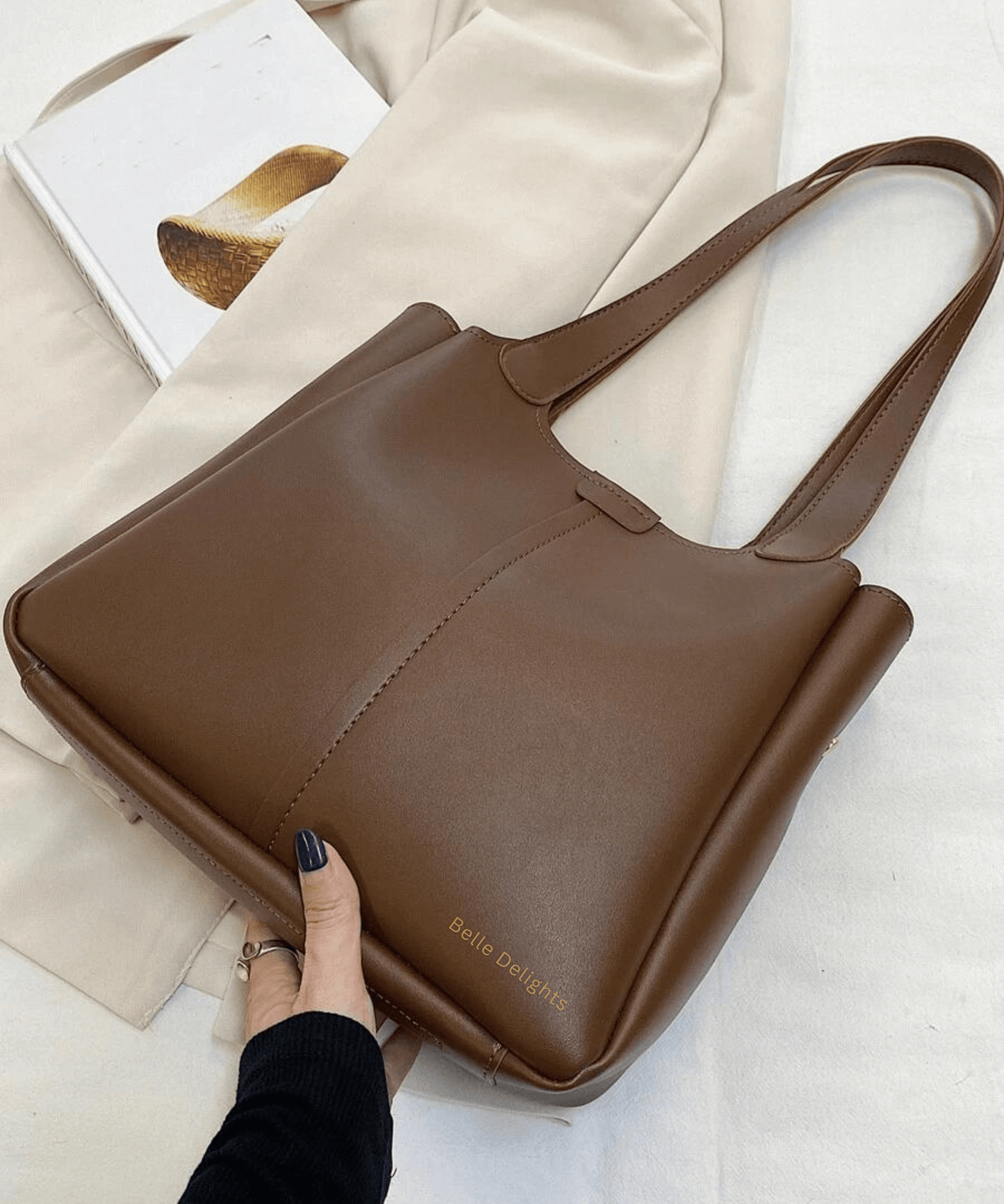 Brown Belle Shoulder Bag
