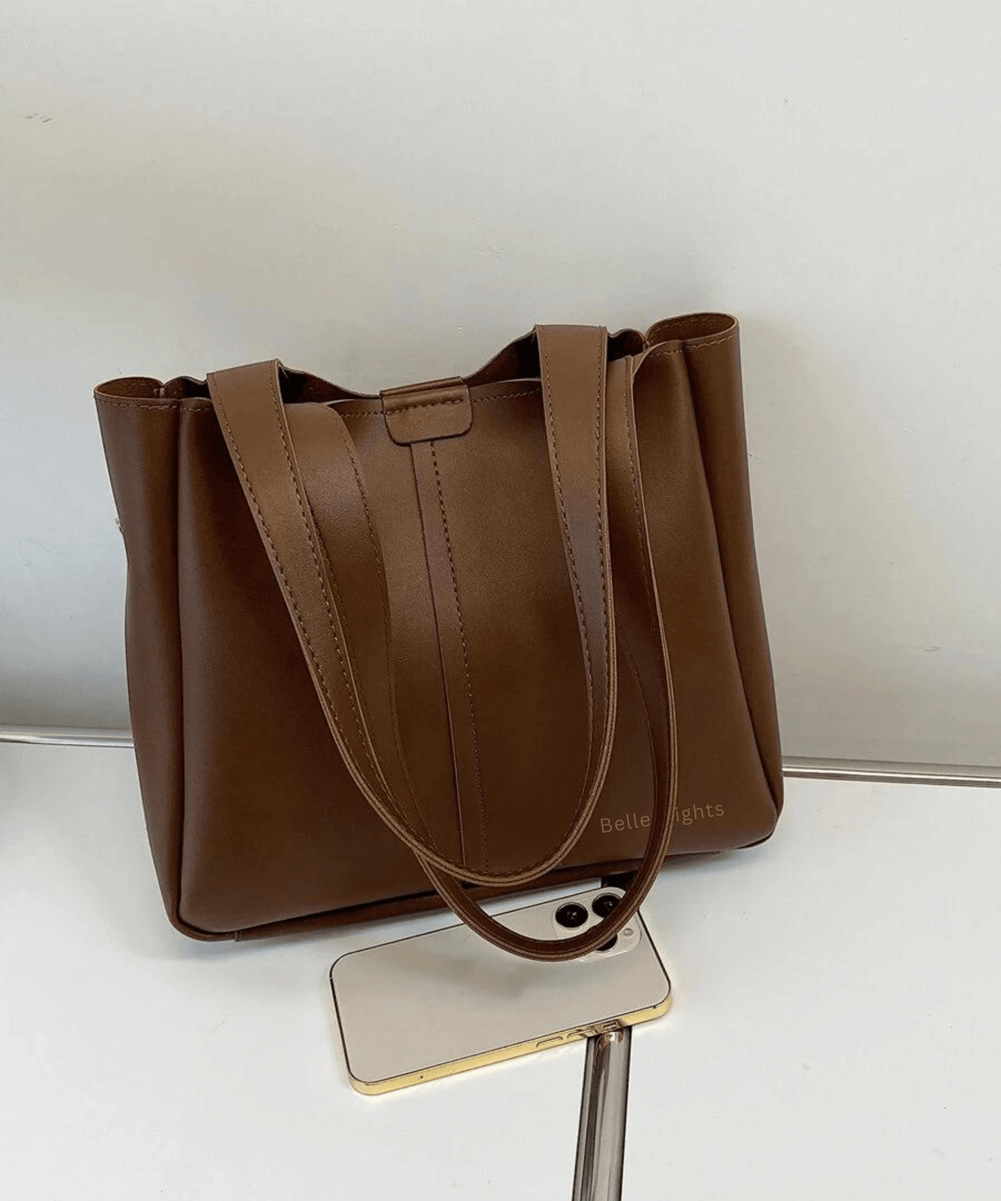 Brown Belle Shoulder Bag