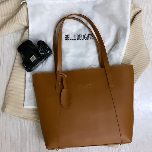 Brown Belle The Tote Bag