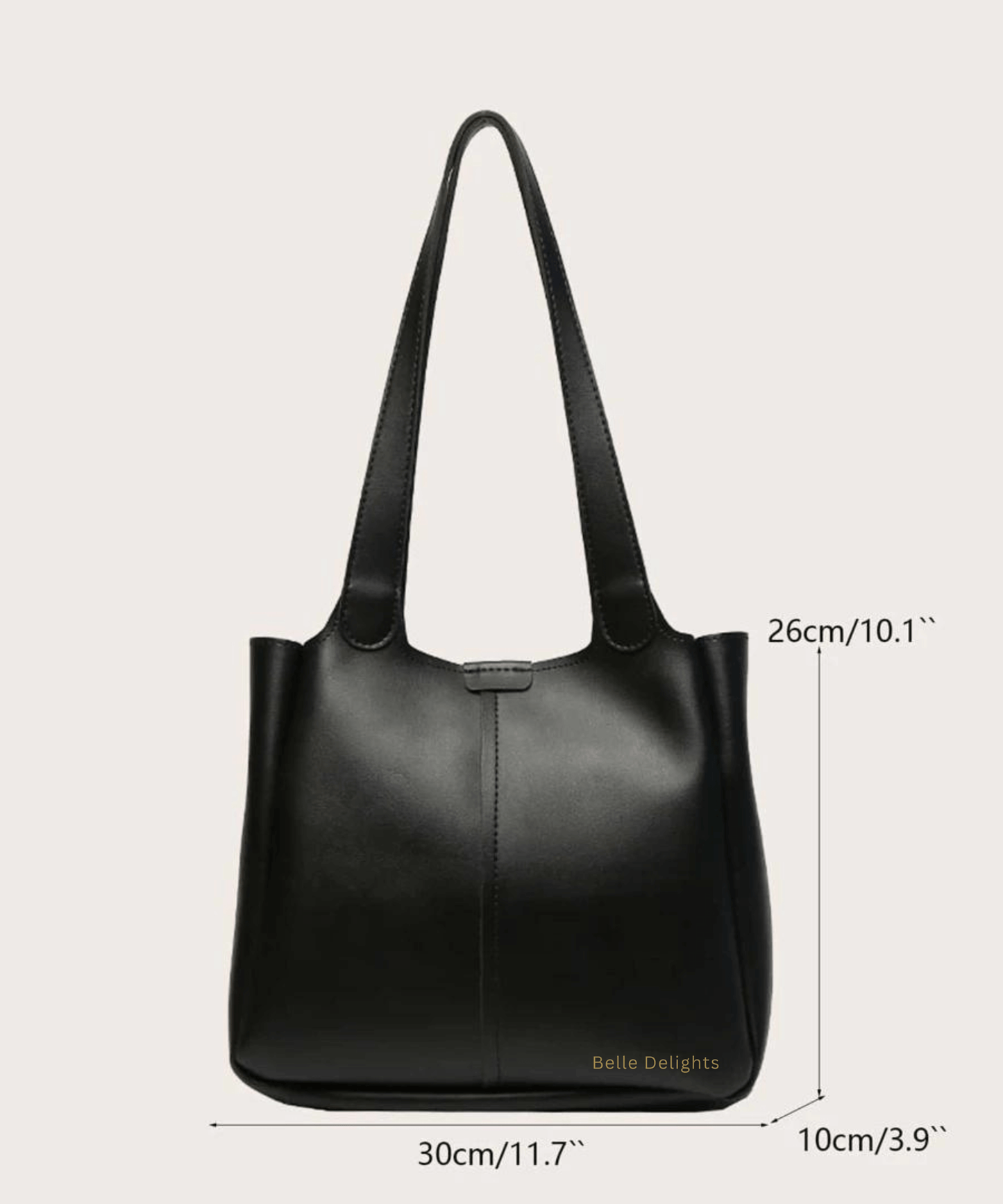 Black Belle Shoulder Bag