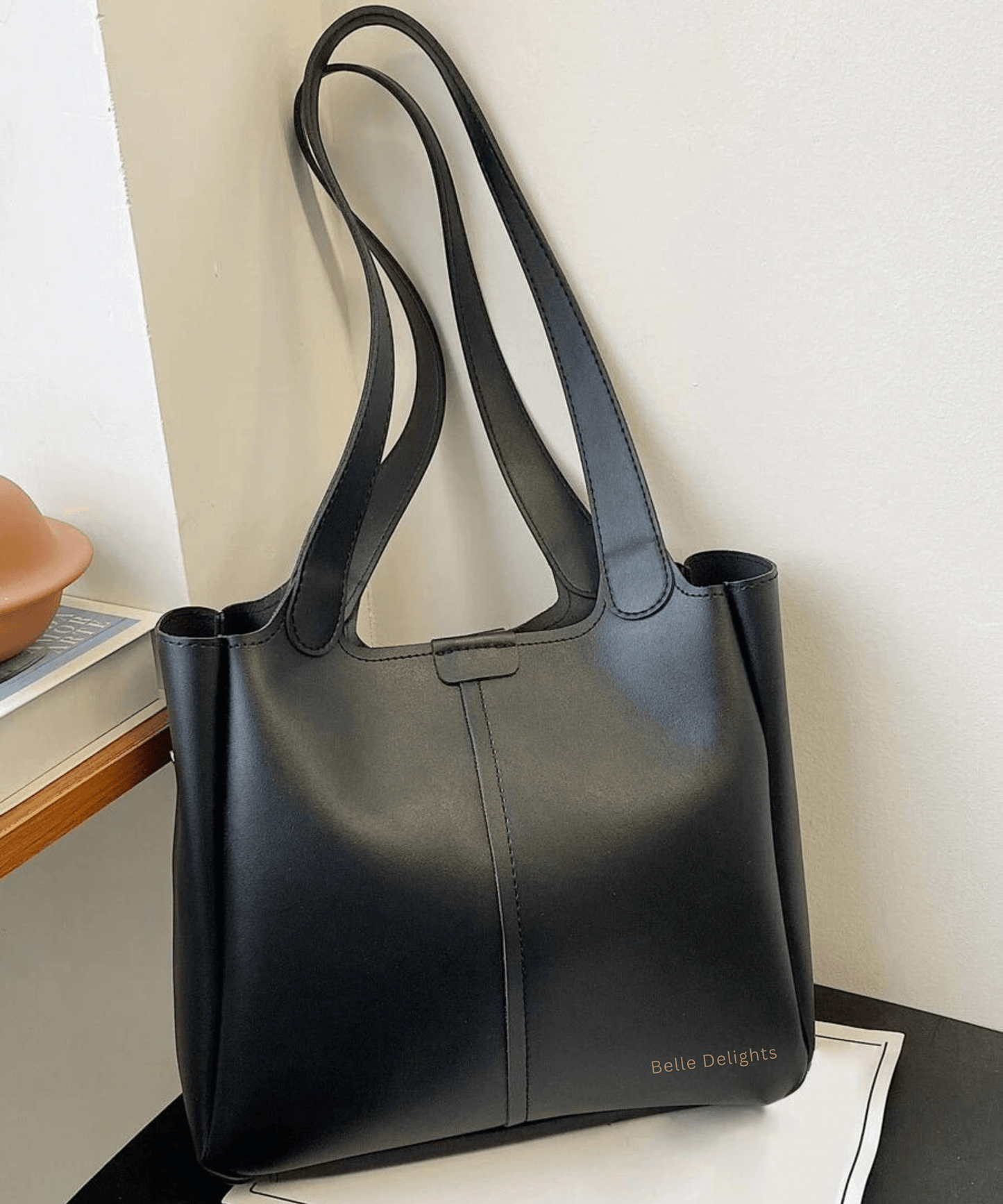 Black Belle Shoulder Bag
